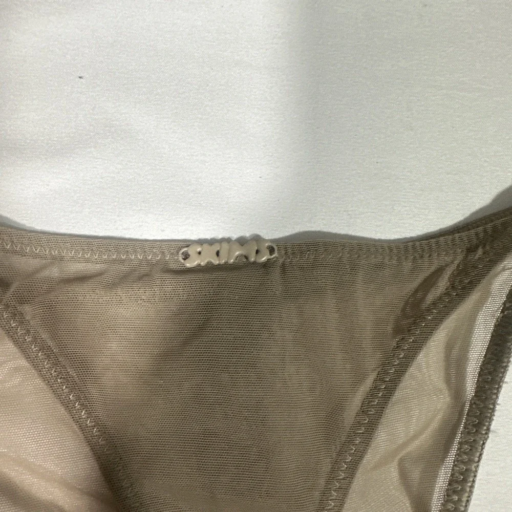 NEW $40 SKIMS [ 2PC 4X ]‎ ULTRA FINE MESH STRING Thong in Black + Truffle T2040